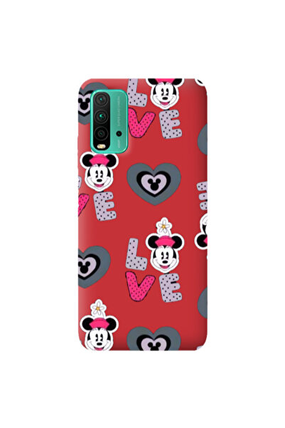 Other Xiaomi Poco M3 Minnie Red Colored Silicone TPU Θήκη