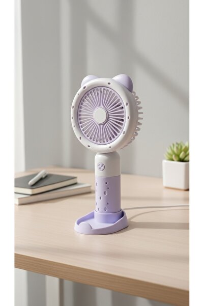 GLRHOME 3 kademeli şarjlı mini el vantilatörü taşınabilir mini el fanı