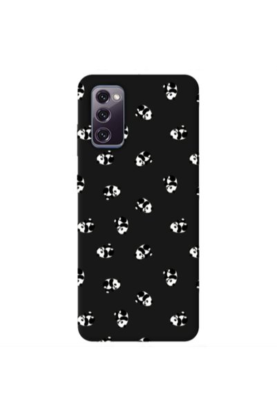 Other Samsung S20 FE Small Pandas Black Colored Silicone TPU Θήκη