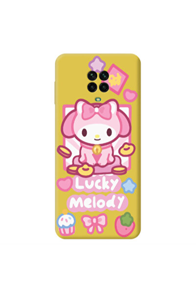 Other Xiaomi Redmi Note 9 Pro Lucky Melody Yellow Colored Silicone TPU Θήκη