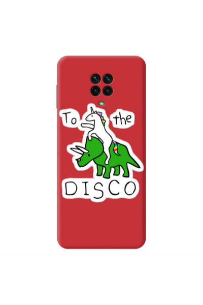 Other Xiaomi Redmi Note 9 Pro To the disco Red Colored Silicone TPU Θήκη