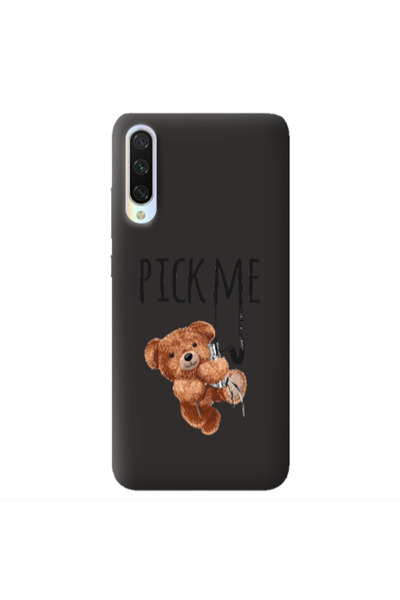 Other Xiaomi Mi 9 Lite Pick me Black Colored Silicone TPU Θήκη