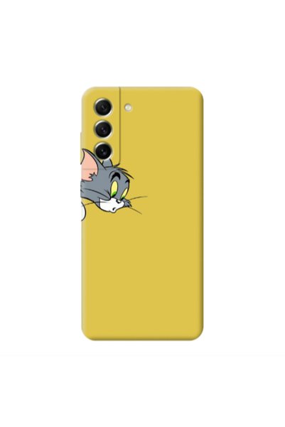 Other Samsung S21 FE Tom 1 Yellow Colored Silicone TPU Θήκη