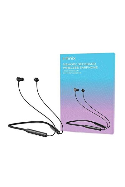 INFINIX Wireless Neckband Earphones with Powerful Bass and Memory