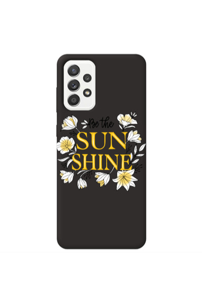 Other Samsung A72 Sun Shine Black Colored Silicone TPU Θήκη