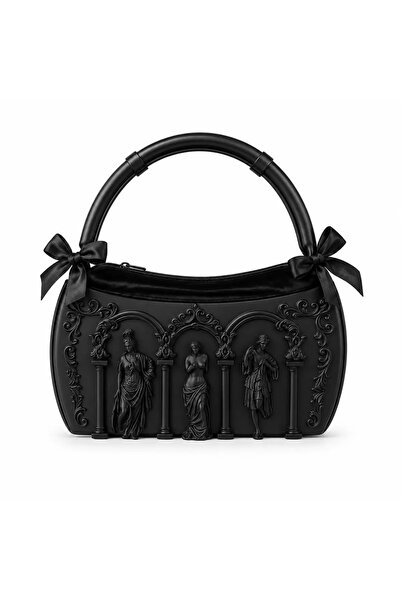 TIGEA Accessories حقيبة يد نسائية فاخرة ثلاثية الأبعاد من البلاستيك الصلب بتص...