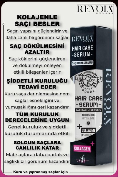 revola Expert Vitamin E Full Repair Hair Care Serum 75 ml Collagen+