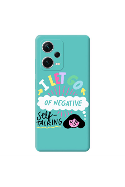 Other Xiaomi Poco X5 Let go Self talking Turquoise Colored Silicone TPU Θήκη