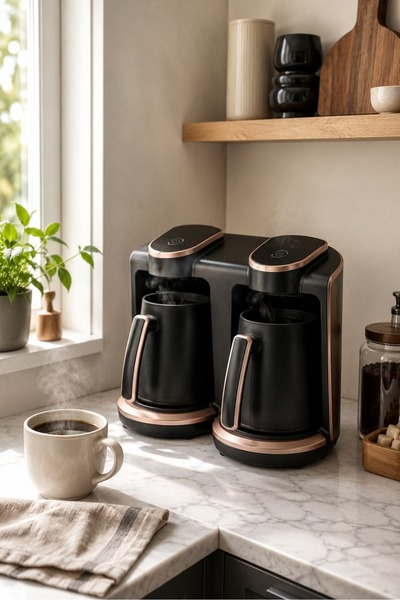Generic 1200W Double Turkish Coffee Maker (8 Cups) the Standout Piece That Br...