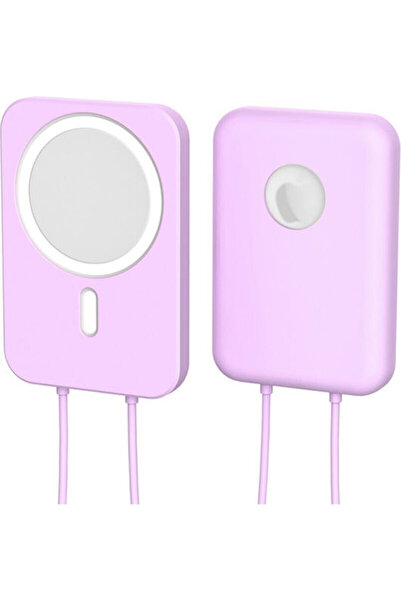 OEM Προστατευτική Πίσω Θήκη Σιλικόνης Μωβ (Magsafe Powerbank - Μωβ OEM) Κωδικ...