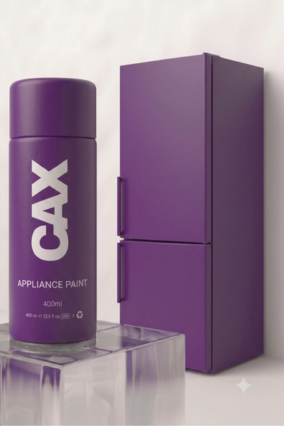 caxcolors CAX Profesyonel Buzdolabı ve Beyaz Eşya Yenileme Sprey Boyası 400ml