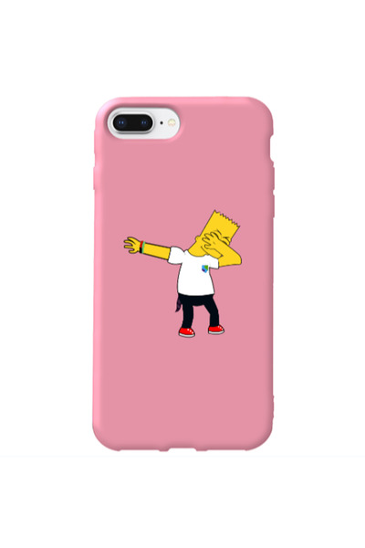 Other Apple iPhone 7 Plus Simpsons2 Pink Colored Silicone TPU Θήκη