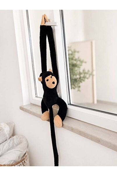 MASSALTOYS Cute Plush Monkey, 90 cm Black, with Hands That Can Be Attached To...