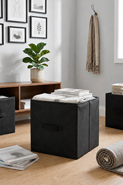 Paris Home Corrugated Plastic Sheet Backed Multi-Purpose Foldable Storage Box...