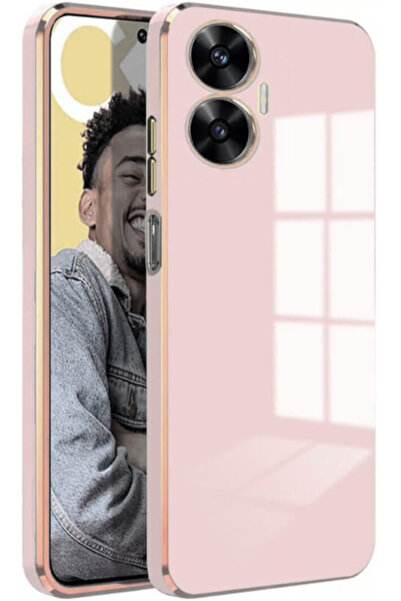 Bodycell Gold Plated - Θήκη Σιλικόνης Realme C55 - Pink