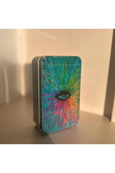 Galaksi Dükkanı Prisma Vision Tarot Destesi Metal Kutulu, 12cm 7cm Boyutların...
