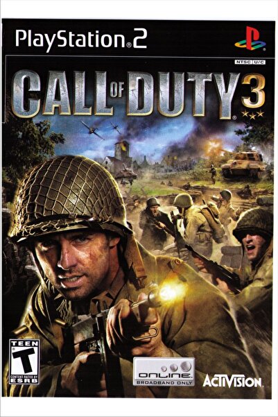 Genel Markalar Call of Duty 3 - Playstation 2 Oyunu - Sadece Çipli Cihazlarda...