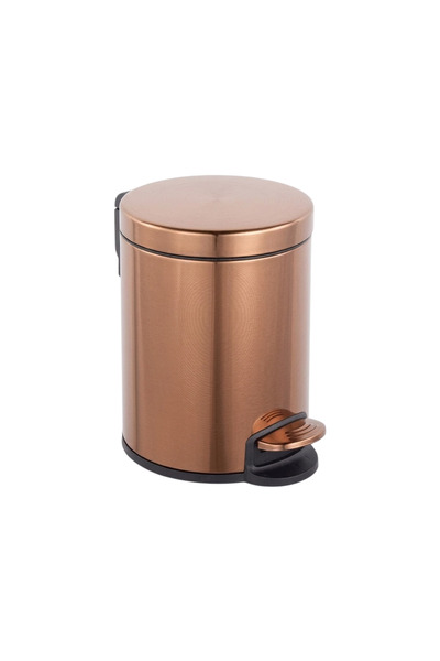 LPD Pedallı Çöp Kovası (Paslanmaz , Pirinç) 5 Litre