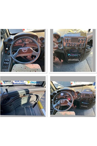 FD Damla Etiket Isuzu nova 2012 Sonrası Full set Koyu Meşe Maun Kaplama