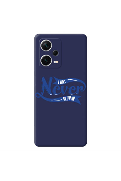 Other Xiaomi Poco X5 I Will Never Grow Up Dark blue Colored Silicone TPU Θήκη