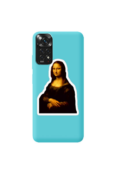 Other Xiaomi Redmi Note 11 4G Davinci Turquoise Colored Silicone TPU Θήκη