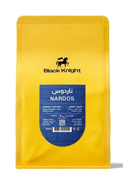 Black Night Nardus Ethiopian Coffee - Black Knight Air Processing (250g) Unro...