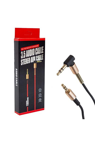 Powermaster PM-15124 1 متر 3.5 ملم ذكر-ذكر 1. كابل ستيريو AUX عالي الجودة مع ...