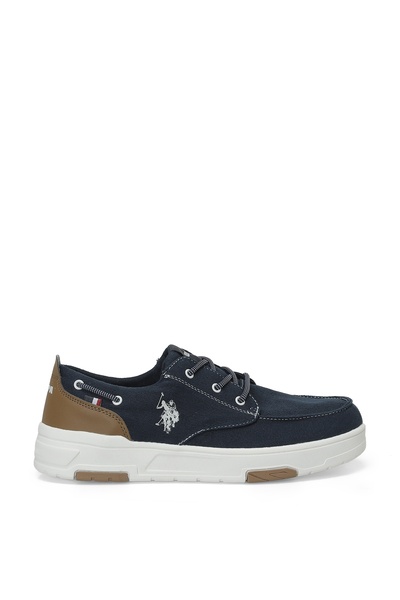 U.S. Polo Assn. حذاء رياضي رجالي من ANTYHN GLB باللون الأزرق الداكن