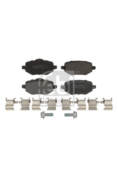 FEBI BILSTEIN Set Placute Frana Spate Ds Ds 3 / Ds 3 Alfa Romeo Junior Citroe...