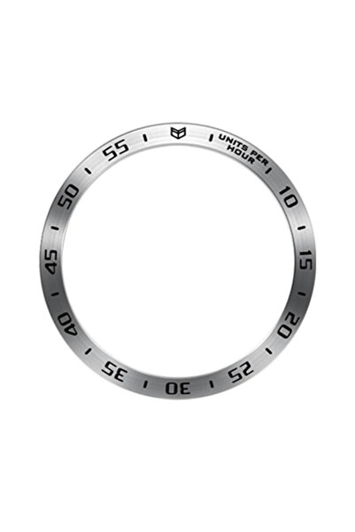 Choice9 Galaxy Watch 7 44mm Time Silver Metal Bezel For Watch 4 6 Classic 47m...