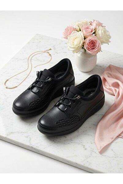 Kemal Aygün Genuine Leather Women's Special Shoes for Bone Protrusions