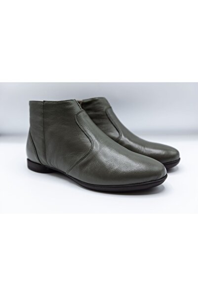 MANUFACTURER Cizme de damă din piele naturală - ADR 23202 SARA VERDE