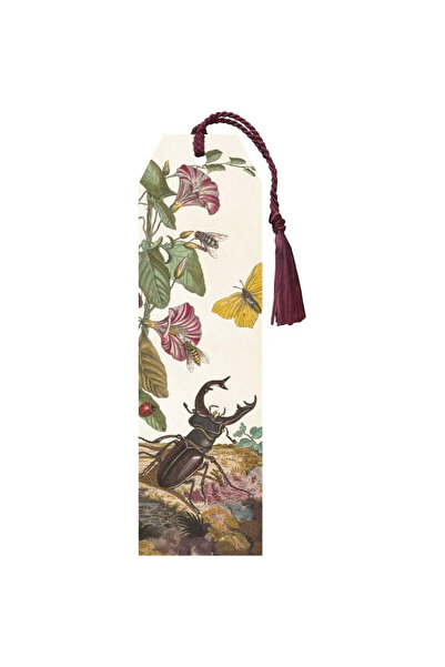 Skona Ting Semn de carte Owady, cu ciucure decorativ, cu imprimeu insecte, Mu...