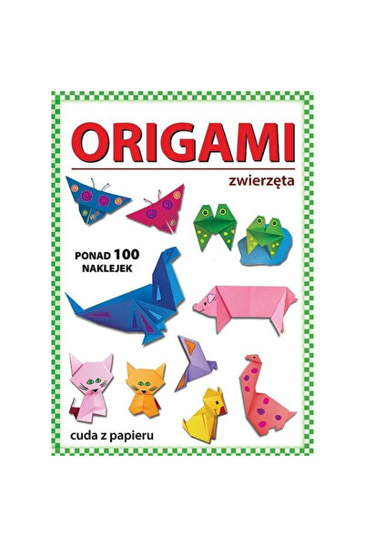 OEM Figurina Literat Origami Animale multicolor carte cu peste 100 abtibildur...