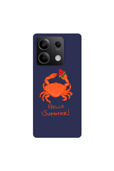 Other Xiaomi Redmi Note 13Pro 5G Hello Summer! Dark blue Colored Silicone TPU...
