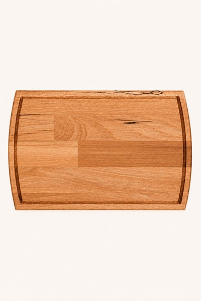 Vecta Arc Beech Wood Cutting and Presentation Board Medium - Curved Chopping ...