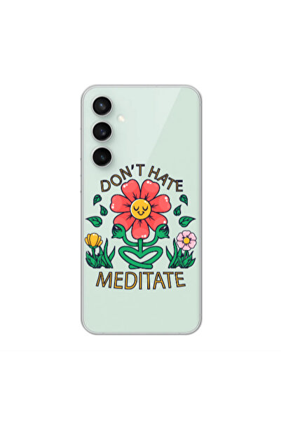 Other Samsung S24 Plus Meditate Transparent Silicone TPU Θήκη