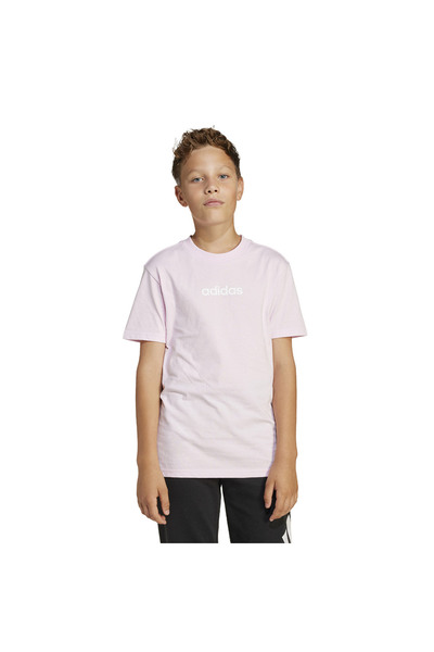 adidas Αθλητικά ρούχα J LIN TEE 160 JC9750 Ροζ 128