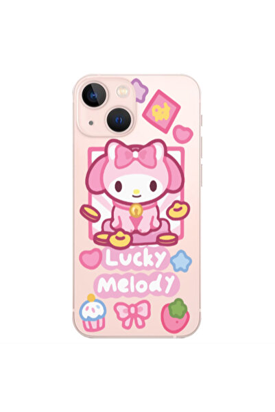 Other Apple iPhone 13 Mini Lucky Melody Transparent Silicone TPU Θήκη