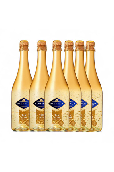 Blue Nun Vin Spumant Alb Gold 24 K Edition 11%, 6 x 0.75L