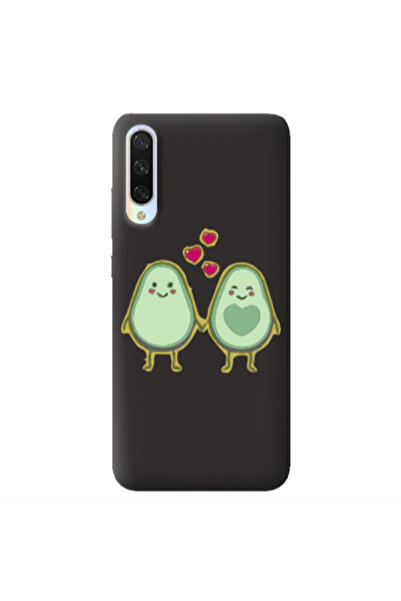 Other Xiaomi Mi 9 Lite Avocados Black Colored Silicone TPU Θήκη