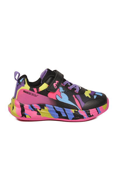 Marco Kids Pantofi sport negri pentru fete 26Y333 F