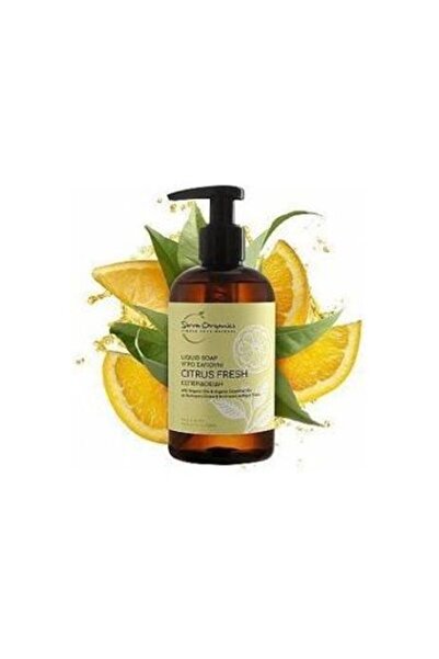 Sirra Organics Υγρό Σαπούνι Προσώπου και Σώματος Κιτροειδές Φρέσκο 250ml