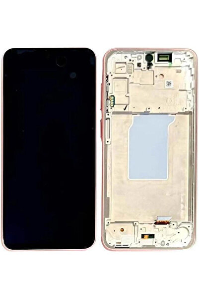 Samsung Οθόνη με μηχανισμό αφής και πλαίσιο για Galaxy A26 5G A266 (Πορτοκαλί...