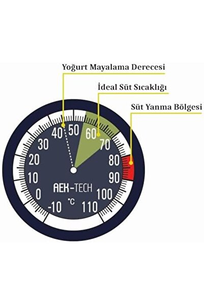 Yıldızan Big Barista Stainless Food Milk Thermometer Yogurt Fermentation Quic...