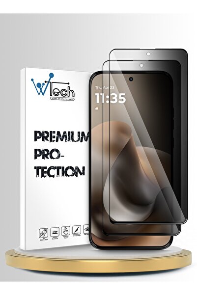 Wtech واقي شاشة زجاجي مقوى لموتورولا موتو G77 5G 2026 سلسلة بريميوم E2E للخصو...