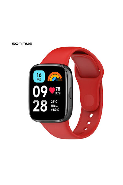 Other Λουράκι Σιλικόνης Sonique Κόκκινο (Redmi Watch 3 Active)