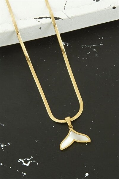 Generic Brand Wing Luxury Steel Necklace - Yellow