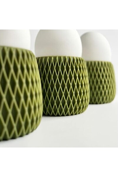 Yıldızan Balance Life Zeno Decorative Poached Egg Cup Set |   3-Pack - Green ...