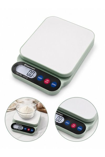 OEM Cântar Electronic de Bucătărie Digital, Capacitate 5 kg, Afișaj LCD, Func...